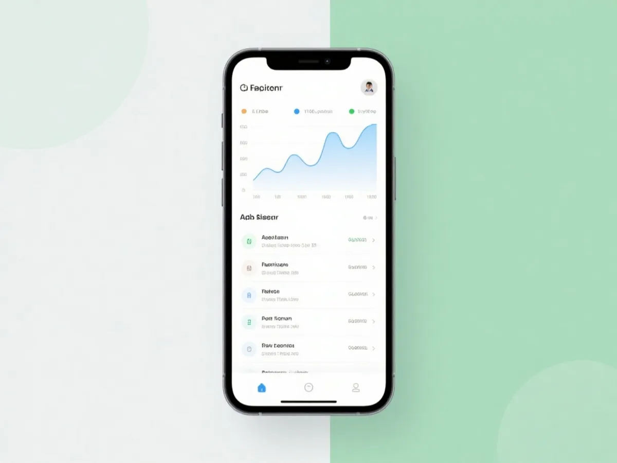 移动端应用示意图