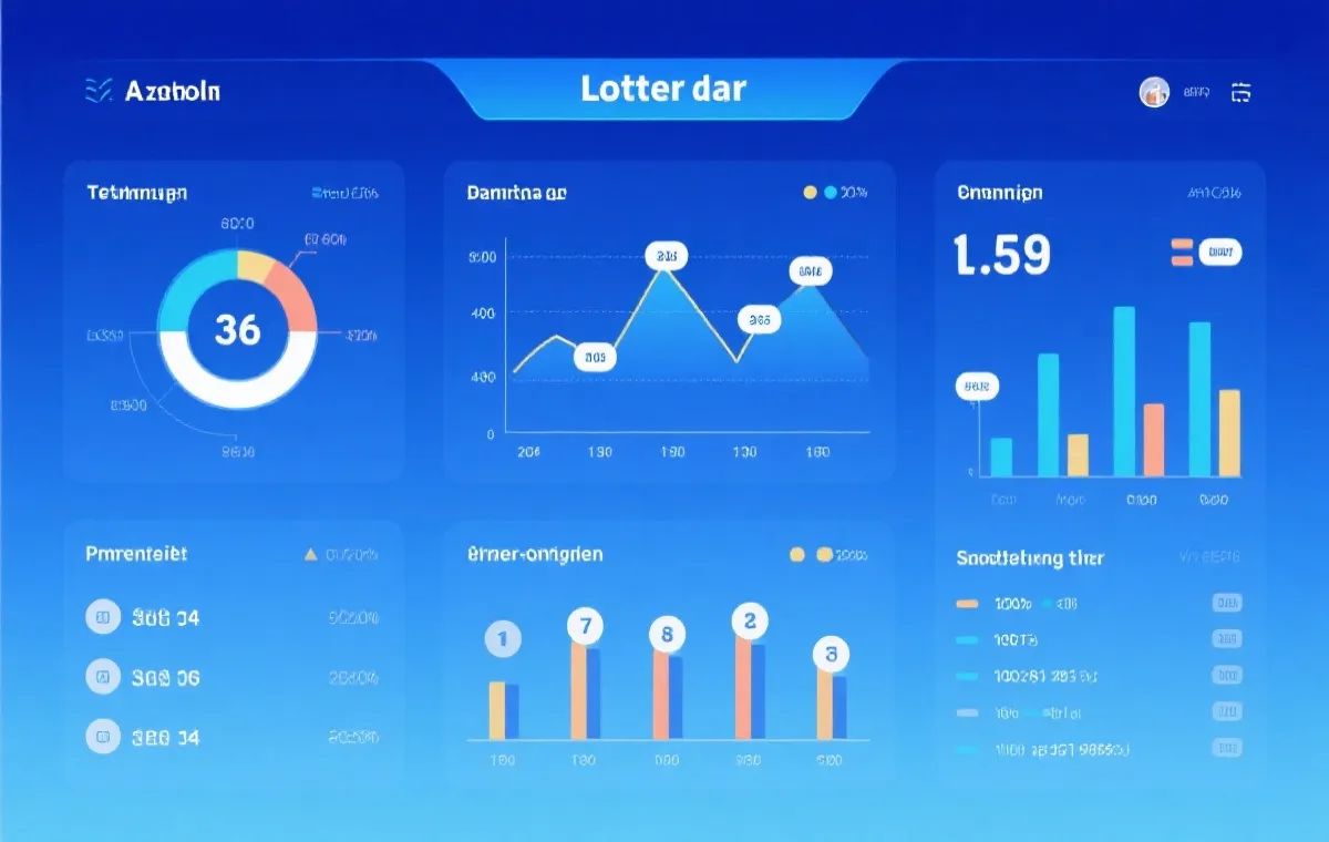 数据与开奖信息插画